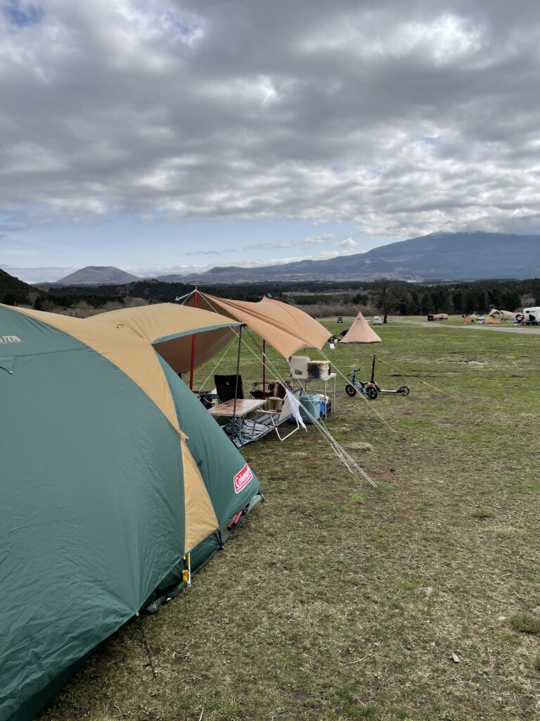 ふもとっぱらキャンプ場
富士山