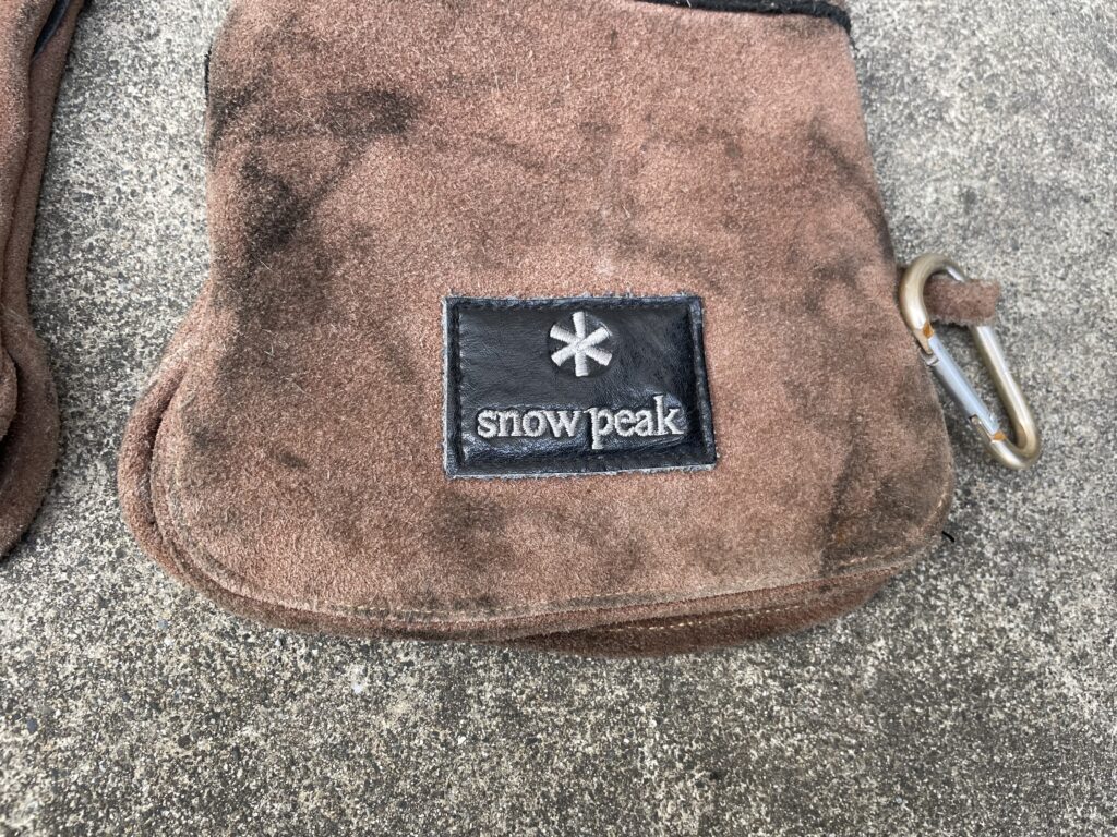 スノーピーク　ファイヤーサイドグローブ
キャンプ用手袋