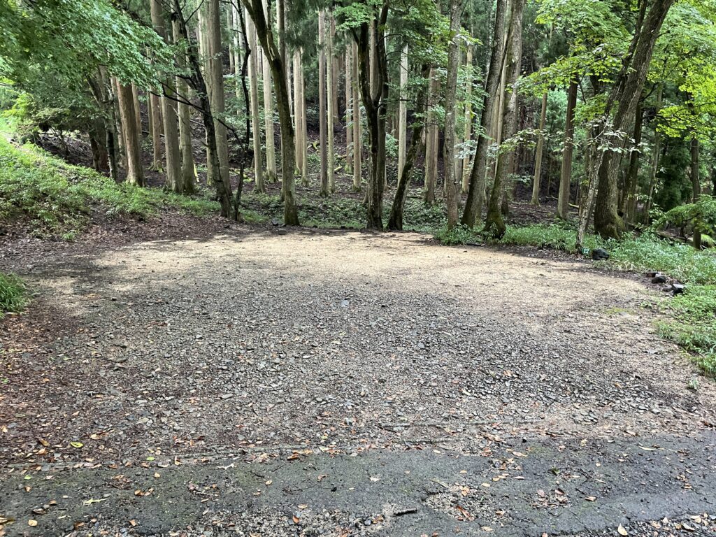 奥琵琶湖キャンプ場　林間サイト